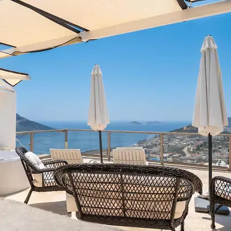 Sea View Villa With Private Pool In Kalkan